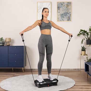 Вібраційна платформа Gymtek для фітнесу вдома, 99 режимів, 5 програм, сенсорний екран – для схуднення, спалювання жиру та зміцнення м'язів