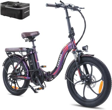 Велосипед Fafrees F20 PRO E-Bike 250W 36V 18AH 40Nm (фіолетовий)