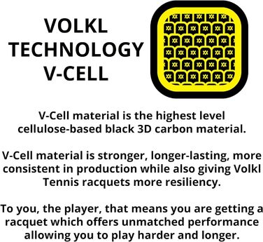 Тенісні ракетки Volkl V-Cell 5, розмір хвата - хват 3 4 3/8 дюймів