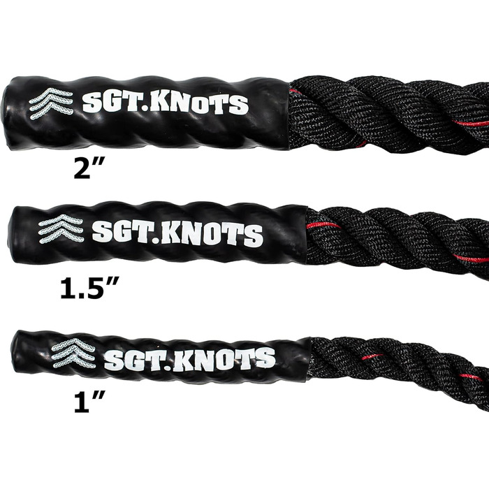 Скакалка SGT KNOTS з обтяженням, 2,5-5,1 см, 10 футів