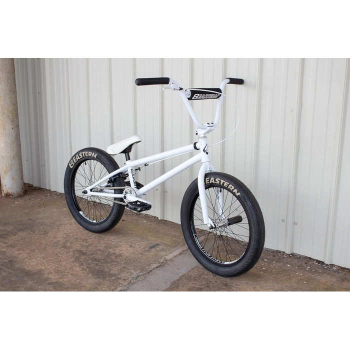 Велосипеди Eastern Bikes Element BMX Bike, 50.8 см, повна хромолієва рама та вилки Chromoly, білий