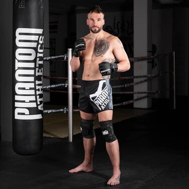 Рукавички Phantom MMA APEX Професійні для бою - Black S/M