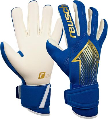 Воротарські рукавички Reusch Arrow Grip Gold X для дорослих, внутрішній шов, універсальні для всіх типів полів, футбольні рукавички чоловічі/унісекс