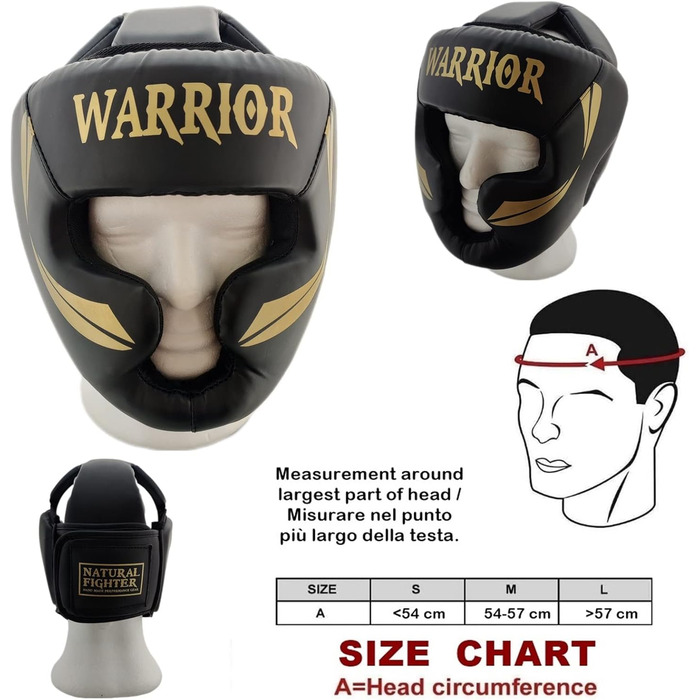 Захист голови Parazigomi MMA Повний захист Headguard S Black