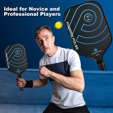 Набір веслувальників Pickleball T700 Carbon, поліпропіленовий сердечник 16 мм, з рукавом