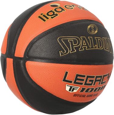 Баскетбольні м'ячі Spalding 77187Z чорний/помаранчевий р. 7