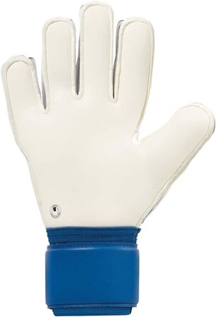 Воротарські рукавички Uhlsport Hyperact Supersoft для чоловіків, нічний синій/білий/флуоресцентний жовтий, розмір 7.5