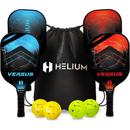 Ракетки Helium Pickleball, USAPA, графіт/скловолокно, легкі