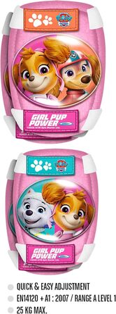 Шолом з захистом STAMP PAW PATROL GIRL, рожевий