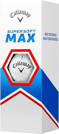 М'ячі Callaway Supersoft Max для гольфу, 12 шт.