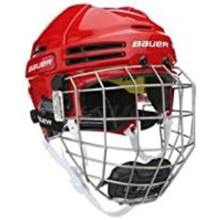 Шолом Bauer RE-AKT 75 Combo, червоний, L