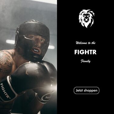 Маска для обличчя FIGHTR Premium - дихаюча, регульована, з коробкою