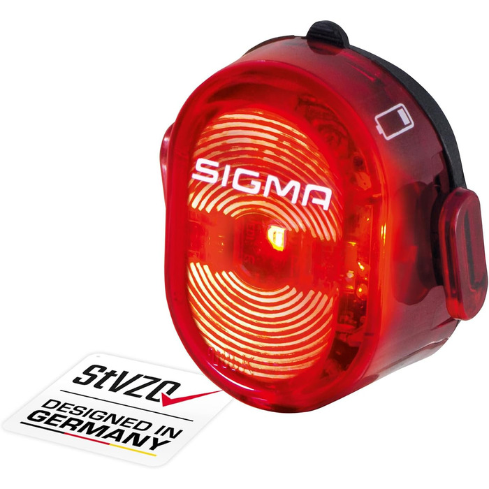 Набір велосипедних фар SIGMA Aura 60 USB/Nugget II, акумуляторні, переднє і заднє світло, StVZO