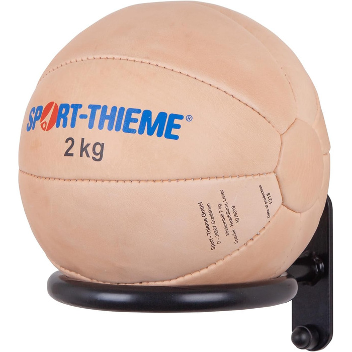 Тримач стінки Sport-Thieme Medicine Ball З можливістю завантаження до 50 кг Чорний Діаметр кулі 18-35 см Стійкий, простий в установці, практичний Виготовлений зі сталі