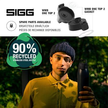 Термос SIGG Shield Therm One, 0,75 л, герметичний, без бісфенолу А