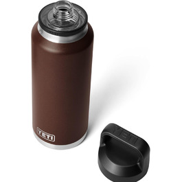 Термос-пляшка YETI Rambler 1.4 л з кришкою Chug, коричнева