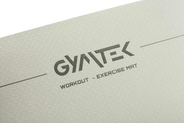 Килимок Gymtek 181.5x60.6см TPE Сіро-чорний, не ковзає