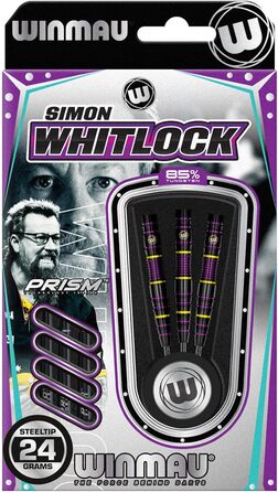 Набір дротиків Simon Whitlock 85 Pro-Series 24 г з польотами та стрижнями