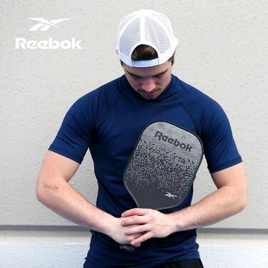 Набір для піклболу Reebok на 2 гравців, карбонові ракетки, прецизійні м'ячі з 40 отворами, ідеально для любителів спорту