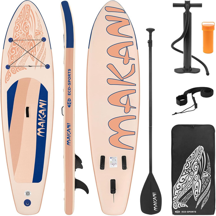 Надувна SUP-дошка для веслування стоячи 305/308/320/380 см, до 120/150 кг, товщина 10/15 см, з сидінням для каяка, комплект: сумка, весло, різні моделі