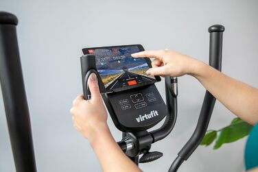 Еліптичний крос-тренажер Virtufit CTR 1.0/1.2i/2.1/3.0i (чорний)