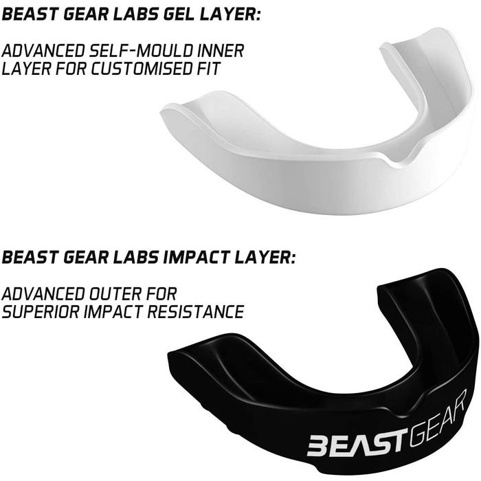 Капа Beast Gear - бокс, ММА, регбі, з коробкою для зберігання