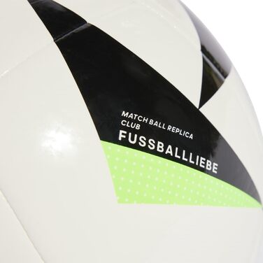 М'яч Adidas Football Love Club Євро 2024 IN9374, білий, розмір 3