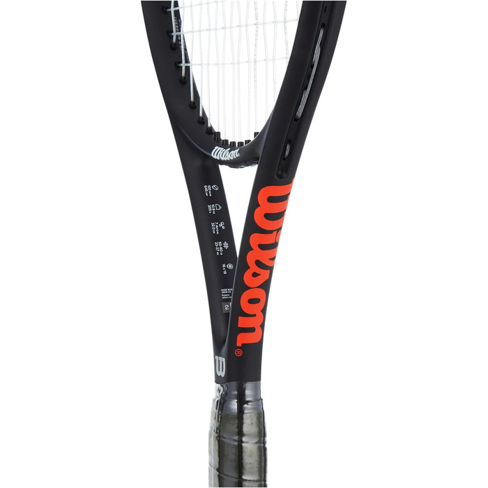 Тенісна ракетка Wilson Pro Staff Precision 100, вуглецеве скловолокно, Grip-Heavy Balance, 320 г, довжина 68,6 см (розмір рукоятки 2)