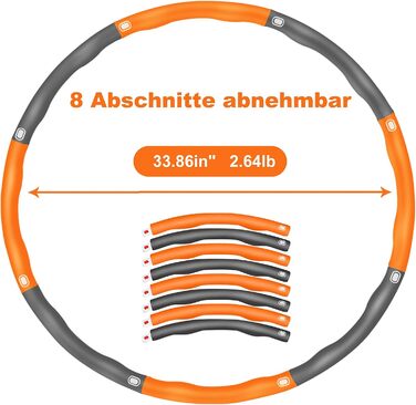 Шина обтяжена для схуднення 8 вузлів