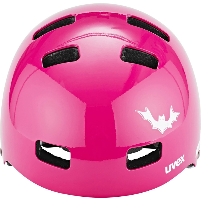 Дитячий велосипедний шолом Uvex Kid 3, рожевий (Scary Pink), 51-55 см
