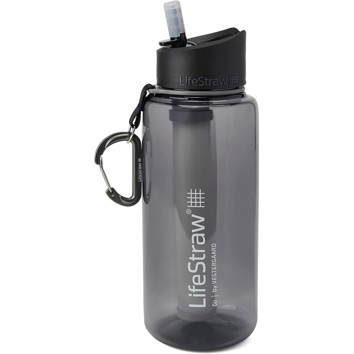 Пляшка для води LifeStraw 1л пластикова 006-6002148 2-х ступінчаста (1 л, 1 л.)