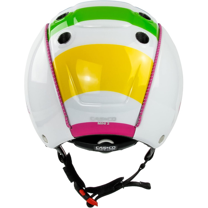 Велосипедний шолом Casco Kids Mini 2 Lucky 7 XS (46-52см) веселка