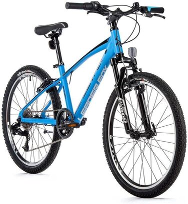 Дюймовий велосипед MTB лідер Fox Spider Boy 8 швидкісних S-Ride Blue Matt, 24-