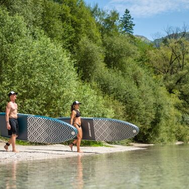 ДЖБАЙ. Надувне весло Zone Delta D2 Stand Up Paddle см 320 x 81 x 15 в комплекті з аксесуарами