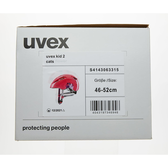 Дитячий велосипедний шолом Uvex Unisex (46-52 см, кішки)