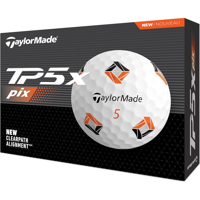 М'ячі TaylorMade TP5 унісекс для гольфу