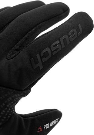 Рукавички Reusch Garhwal Hybrid Touch-TEC Unisex, сенсорні, чорно-рожеві