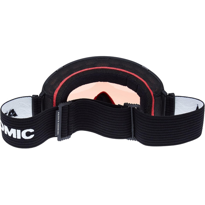 Окуляри Atomic Unisex All Mountain Goggles Revent L FDL, для помірного освітлення, велика посадка, оправа Live Fit, подвійна лінза FDL, чорний/рожевий спалах, AN5105428