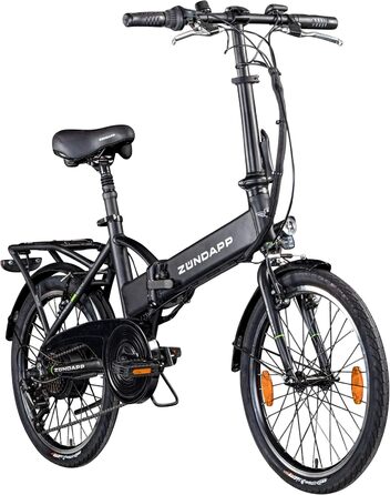 Велосипед складаний для дорослих 150-180 см, 6 передач, StVO, 101 E-Bike 20