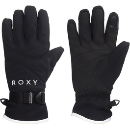 Жіночі рукавички Roxy Jetty Solid Insulated L True Black (Kvj0)