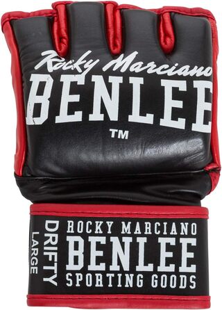 Шкіряні рукавички MMA Benlee Rocky Marciano DRIFTY, чорні, XL, унісекс