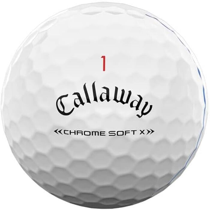 М'ячі для гольфу Callaway Chrome Soft X 2022