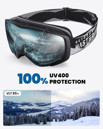 Окуляри OutdoorMaster унісекс, захист від запотівання та UV.