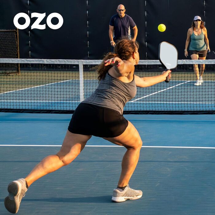 Ракетка OZO Pickleball Гібридна для початківців біла