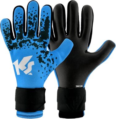 Рукавички KEEPERsport Varan Challenge 3мм Grip, розмір 4-11, Blue