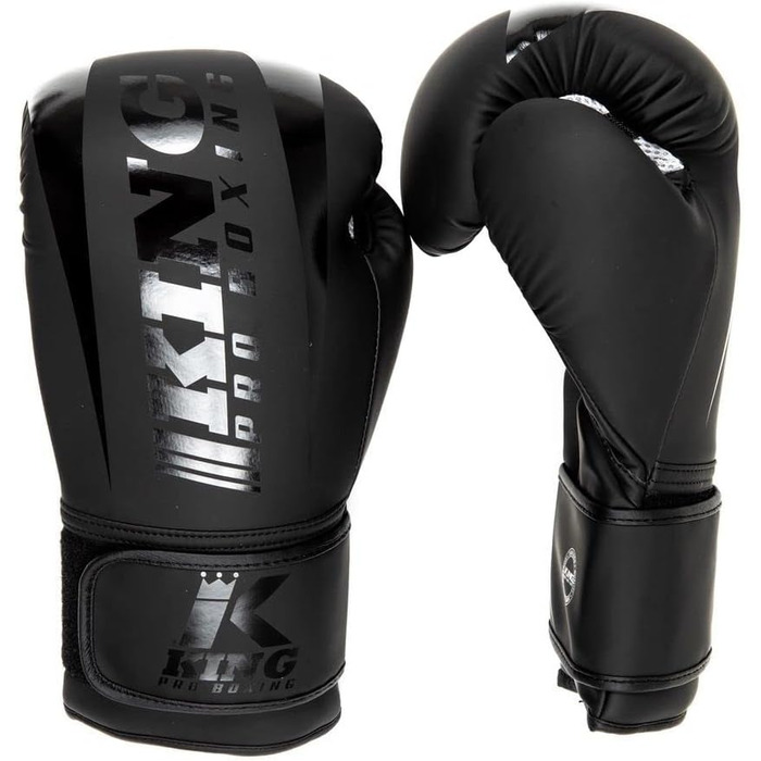 Боксерські рукавички King PRO Boxing Revo 1, чорні, 14 Oz