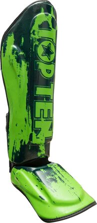 Захист гомілки TOP TEN Power Ink зелений XL – щитки для єдиноборств