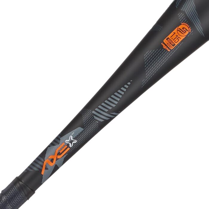 Бейсбольна бита Axe Strato 2 USSSA, алюмінієва, 1-складова, 2 3/4'', Drop -10, 26''/16oz, синьо-оранжева