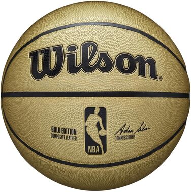 Баскетбольні м'ячі серії WILSON NBA Alliance Розмір 7 - 29.5 Gold Edition