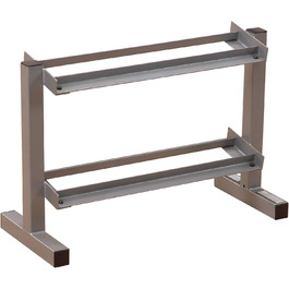 Стійка для гантелей Body-Solid Powerline PDR-282X, 2 полиці, металева, професійна